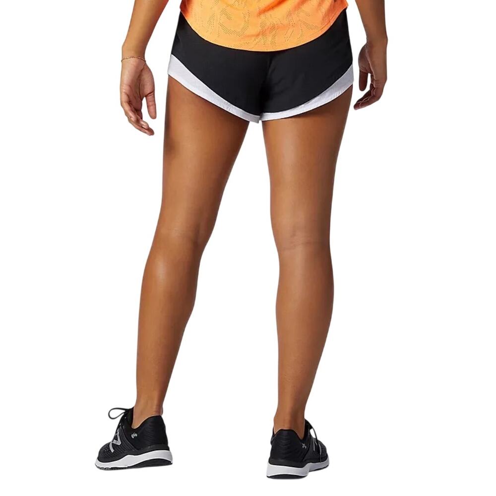 New Balance Q Speed Fuel Shorts, Black, Running Workout Gym, Women's Medium - Picture 3 of 7